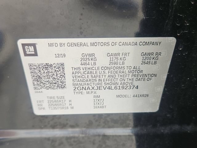 Used 2020 Chevrolet Equinox LT w/ Driver Convenience Package FWD image 30