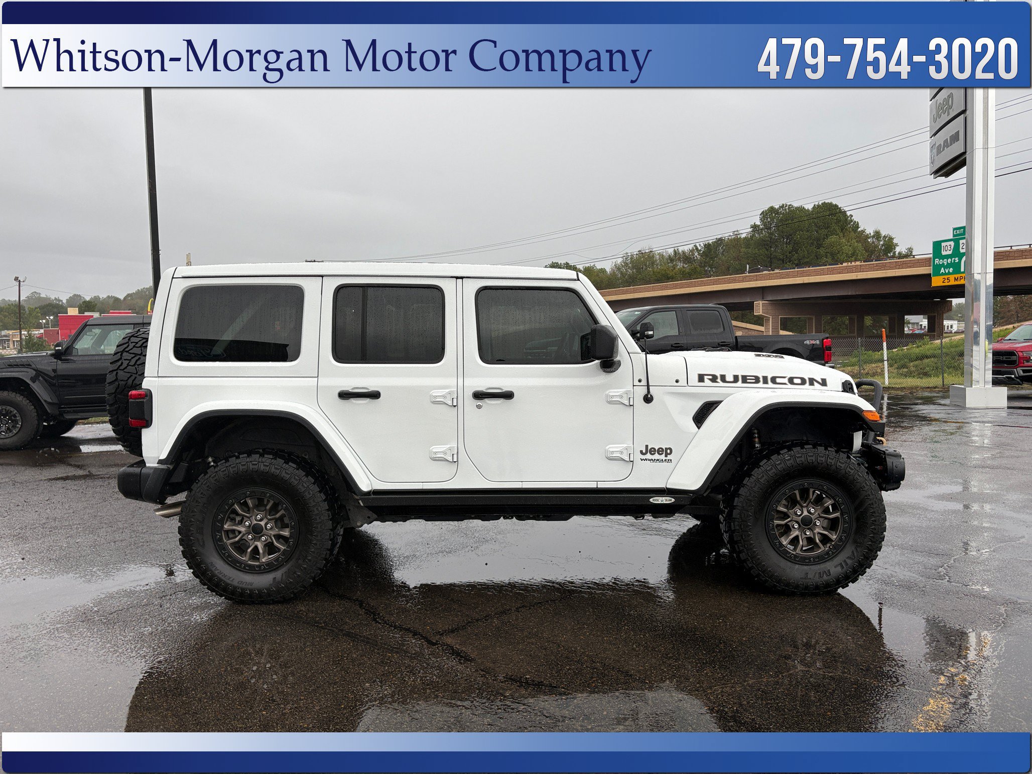 Used 2022 Jeep Wrangler Unlimited Rubicon w/ Trailer Tow Package AWD/4WD image 4