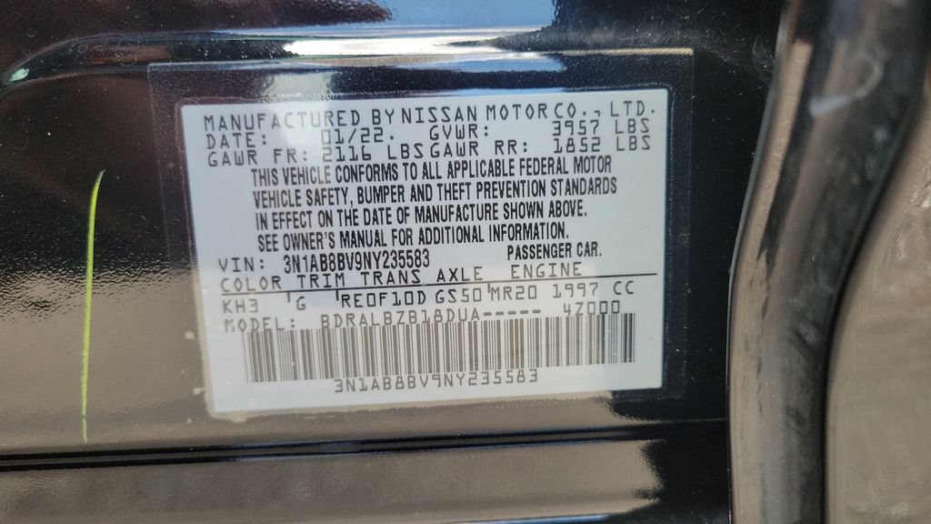Used 2022 Nissan Sentra S FWD image 24