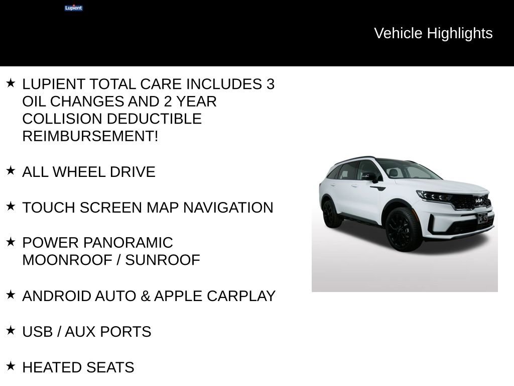 Certified 2023 Kia Sorento SX AWD/4WD image 7
