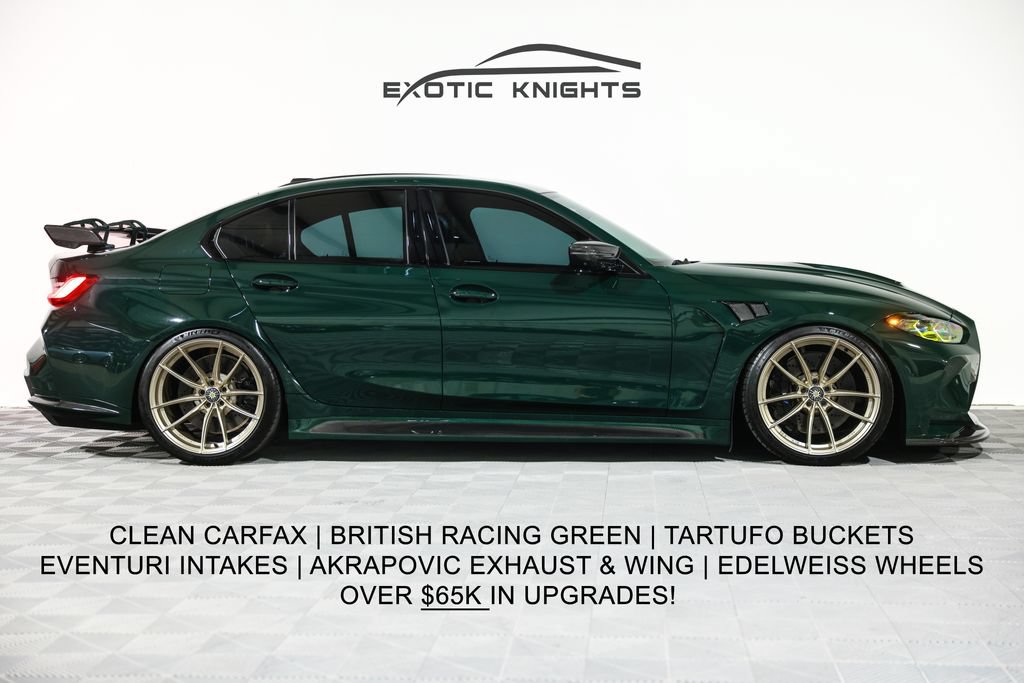 Used 2024 BMW M3 w/ Parking Assistance Package RWD image 1