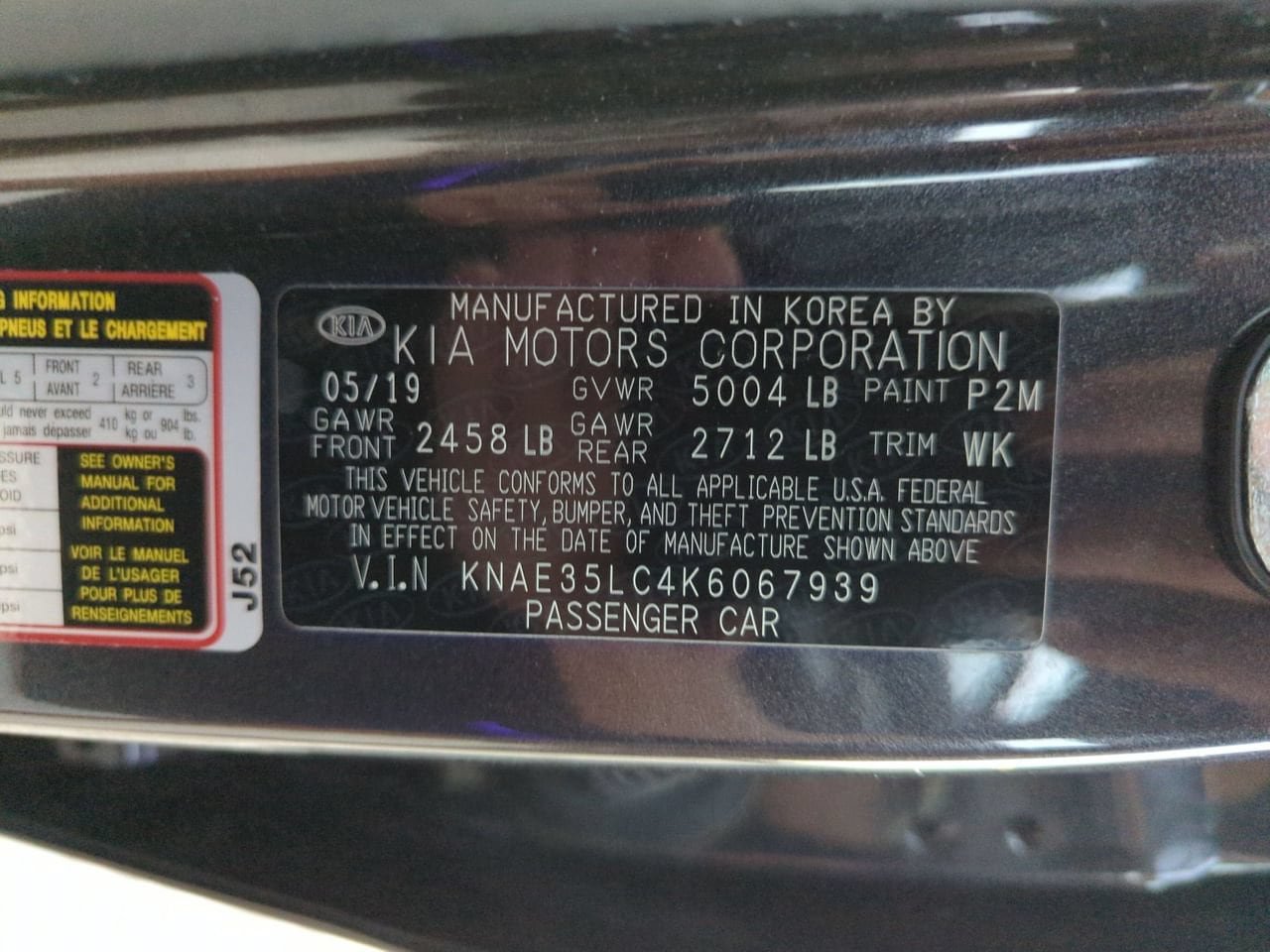 Used 2019 Kia Stinger GT RWD image 27