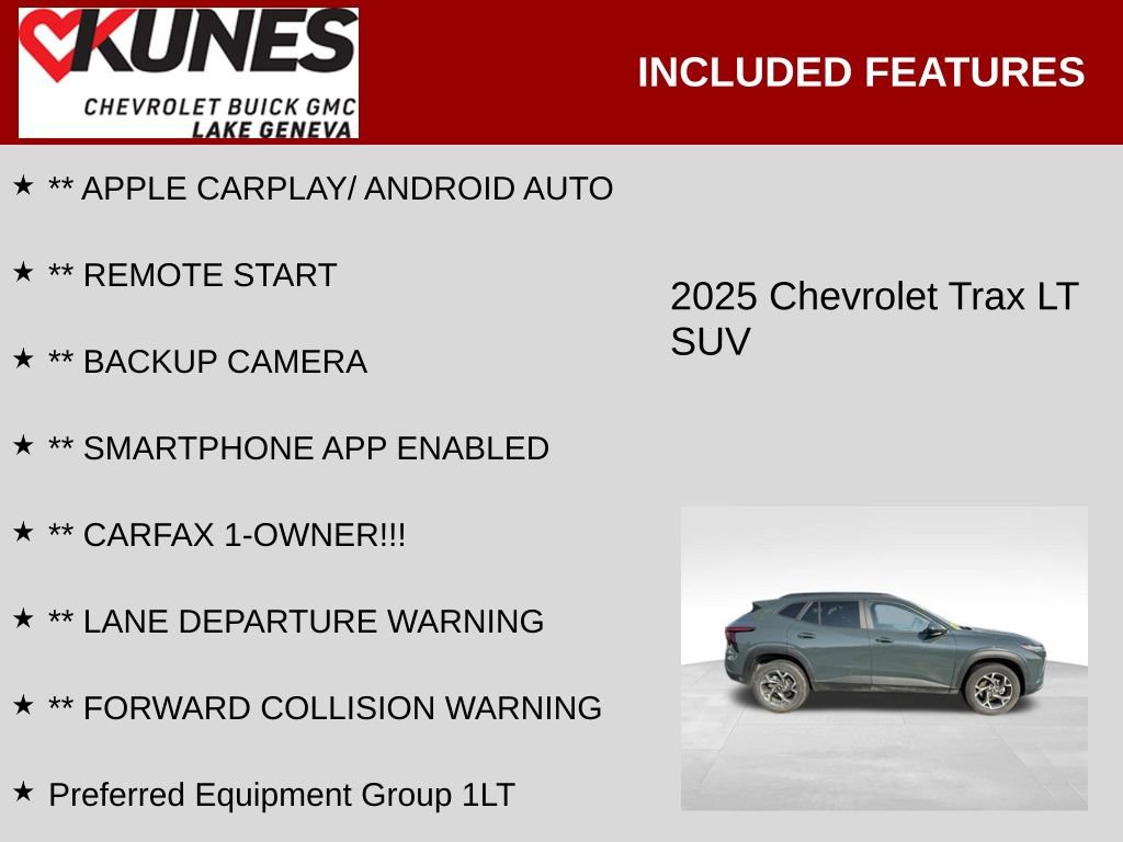 Used 2025 Chevrolet Trax LT image 2