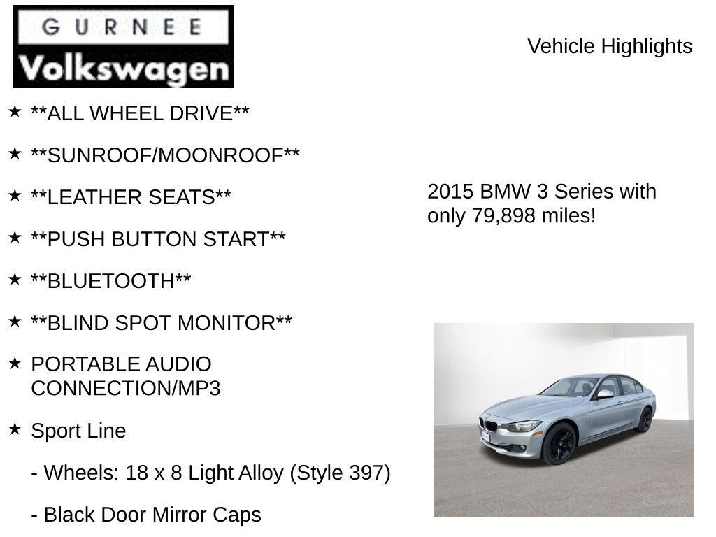 Used 2015 BMW 328i xDrive Sedan image 7