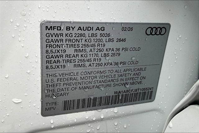 New 2026 Audi Q3 quattro 2.0T image 13