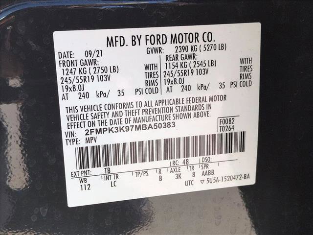 Used 2021 Ford Edge Titanium w/ Cargo Accessory Package image 24