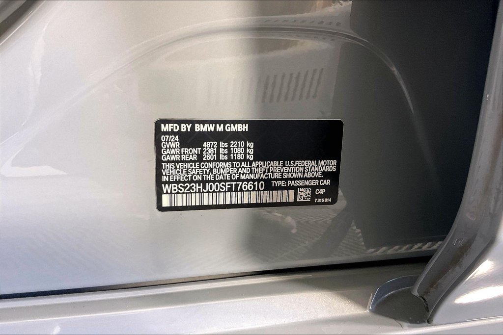 Used 2025 BMW M3 Competition w/ Executive Package RWD image 40