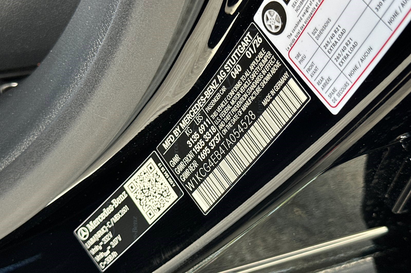 New 2026 Mercedes-Benz EQS 580 4MATIC Sedan image 21