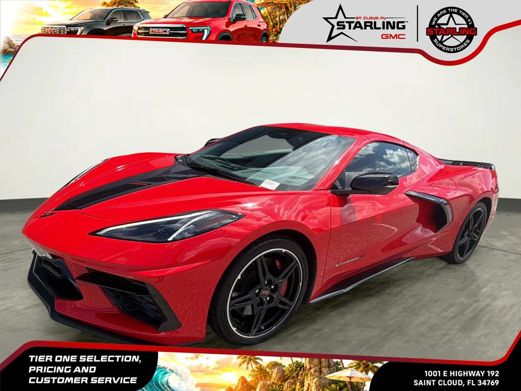 Certified 2024 Chevrolet Corvette Stingray Coupe w/ Z51 Performance Package RWD image 1
