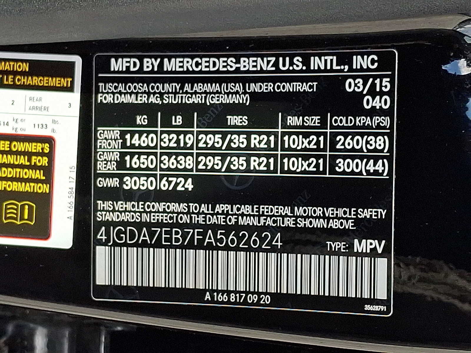 Used 2015 Mercedes-Benz ML 63 AMG 4MATIC image 29