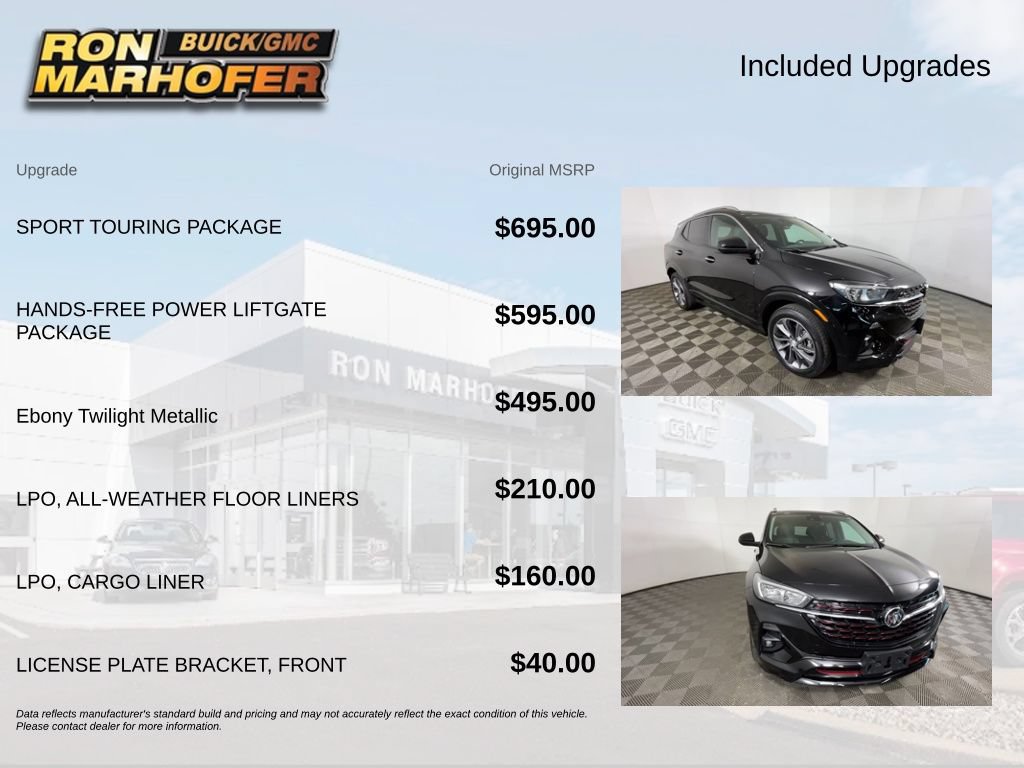 Used 2022 Buick Encore GX Select w/ Sport Touring Package FWD image 6