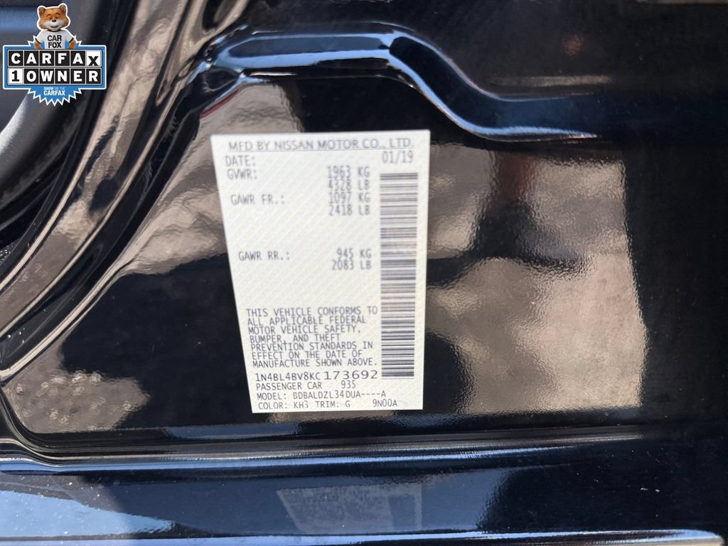 Used 2019 Nissan Altima 2.5 S FWD image 31