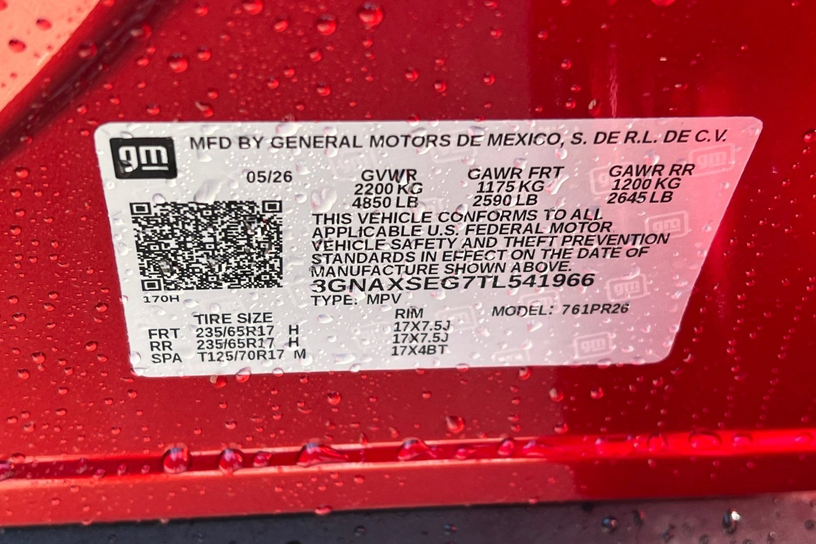 New 2026 Chevrolet Equinox ACTIV AWD/4WD image 23