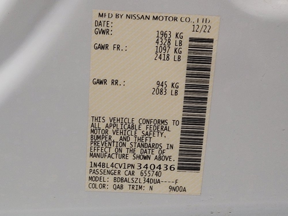 Used 2023 Nissan Altima 2.5 SR FWD image 33