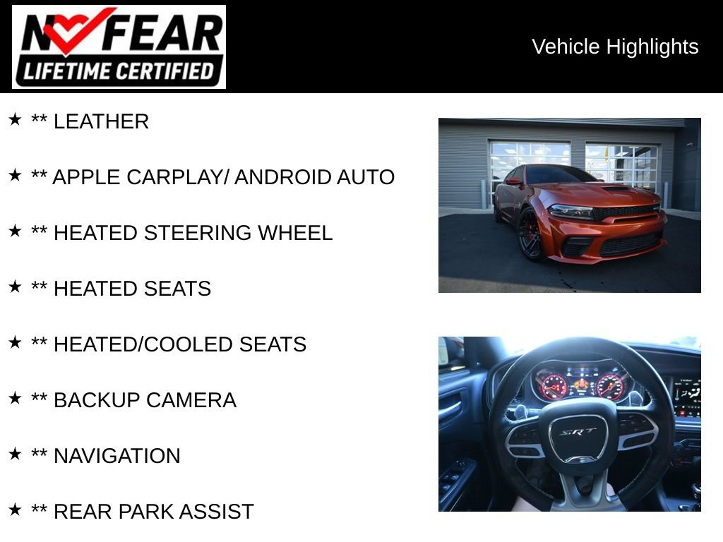 Used 2022 Dodge Charger SRT Hellcat w/ Navigation & Travel Group RWD video 2
