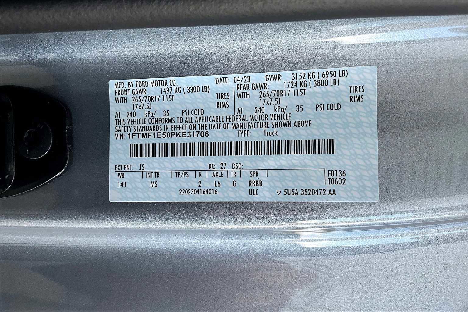 Used 2023 Ford F150 XLT w/ Equipment Group 301A Mid image 26