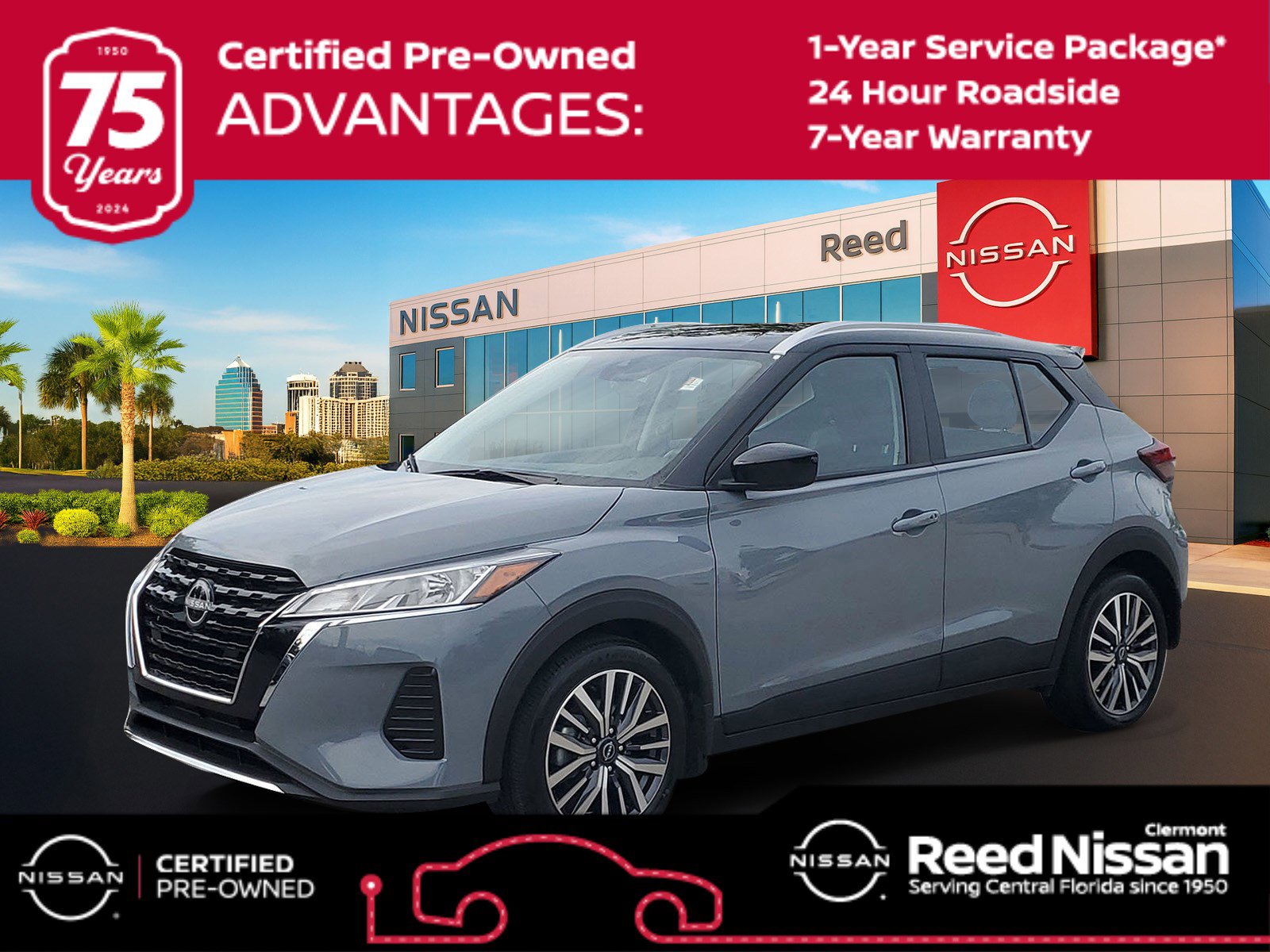 Certified 2023 Nissan Kicks SV