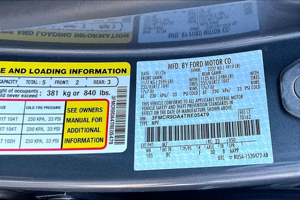 New 2026 Ford Bronco Sport Badlands w/ Sasquatch Badlands Package image 13