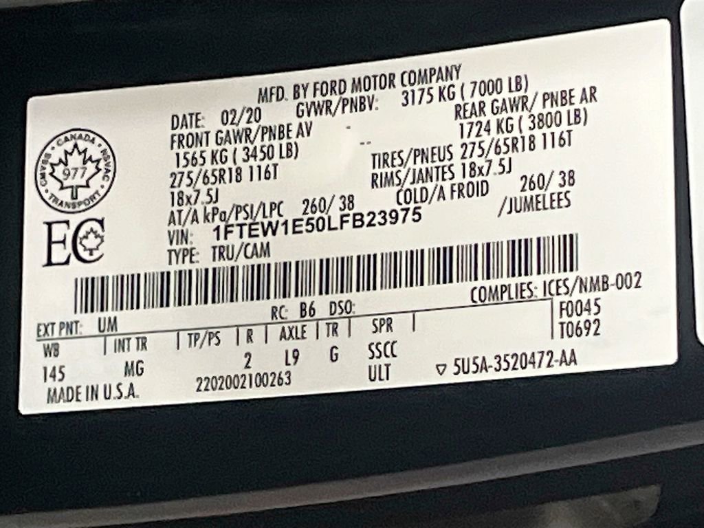 Used 2020 Ford F150 XLT w/ XTR Package image 29