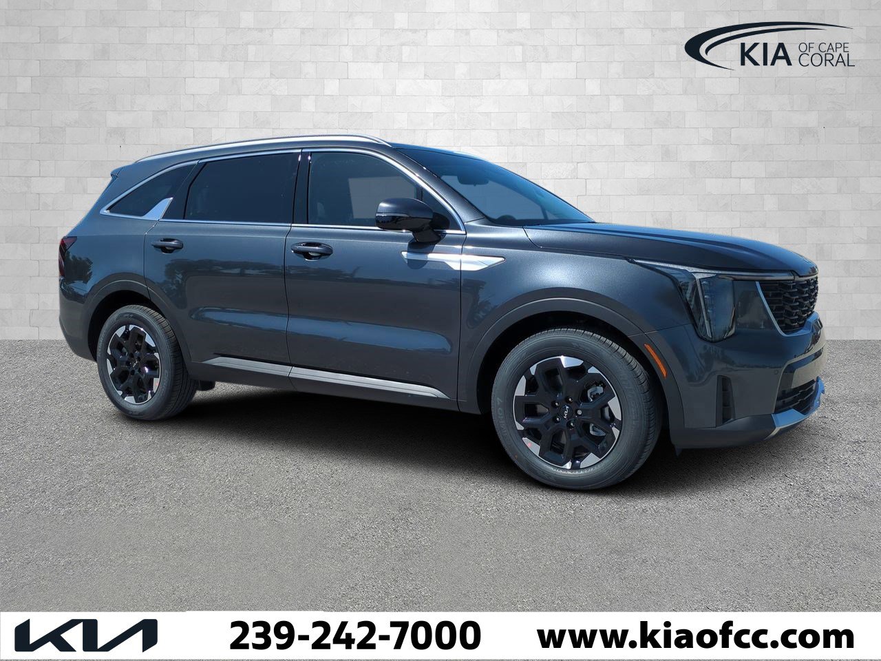 New 2024 Kia Sorento S w/ Panoramic Sunroof Package