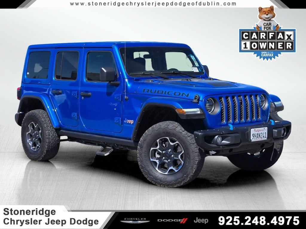Used 2023 Jeep Wrangler Unlimited Rubicon 4xe w/ Steel Bumper Group