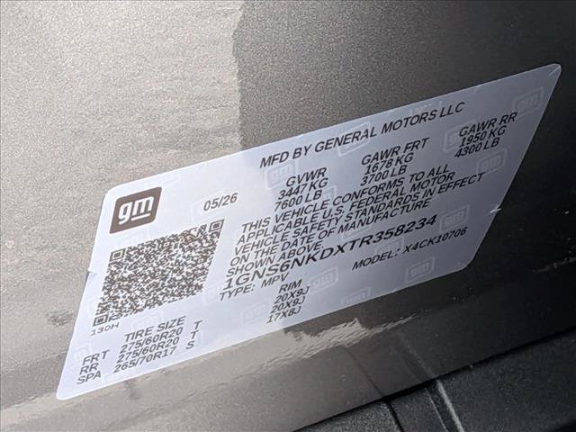 New 2026 Chevrolet Tahoe LT w/ Comfort Package AWD/4WD image 19