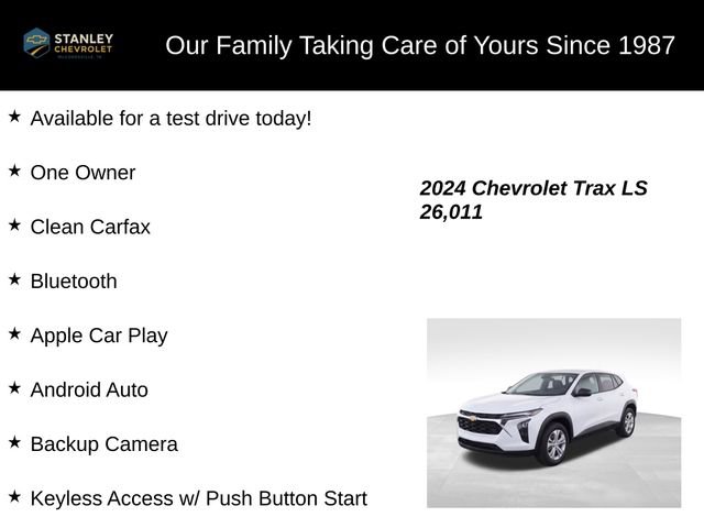 Used 2024 Chevrolet Trax LS FWD image 9