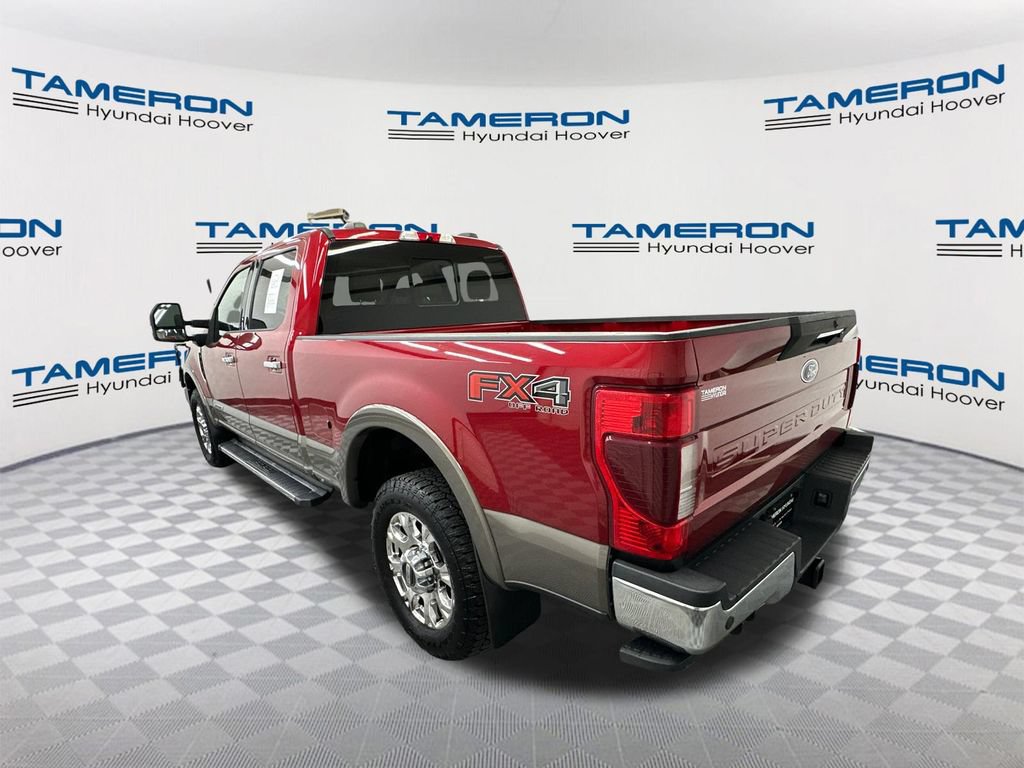 Used 2021 Ford F250 Lariat w/ Lariat Ultimate Package AWD/4WD image 3