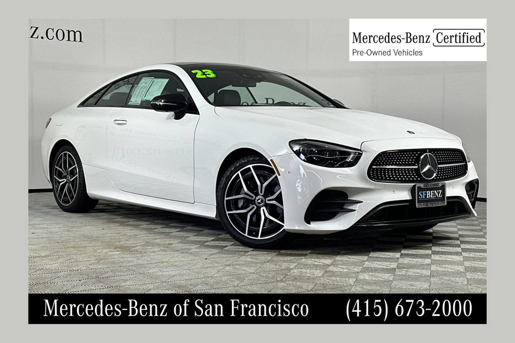 Certified 2023 Mercedes-Benz E 450 Coupe