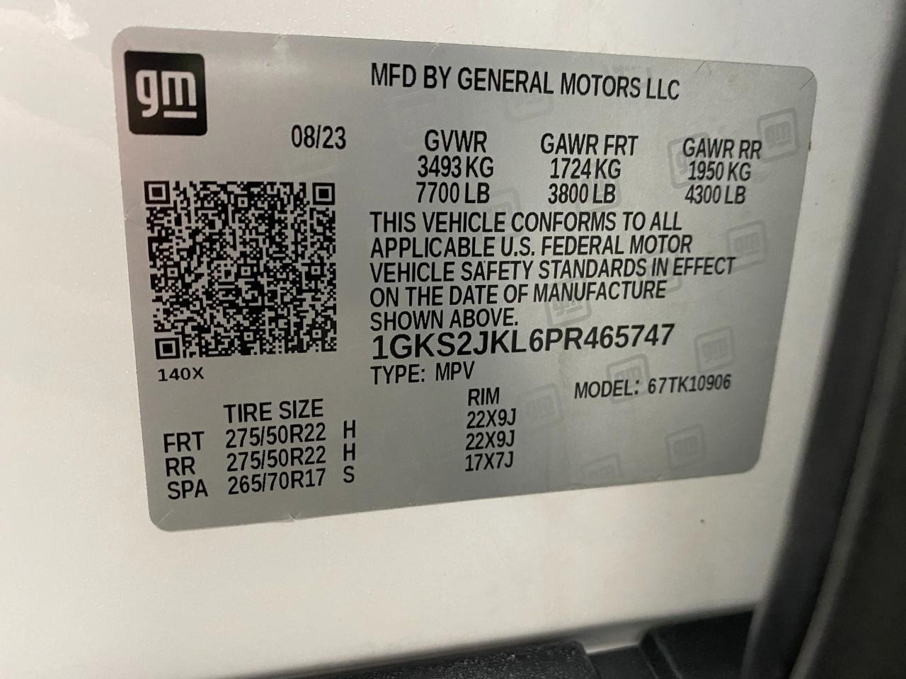 Used 2023 GMC Yukon XL Denali w/ LPO, Floor Liner Package image 35