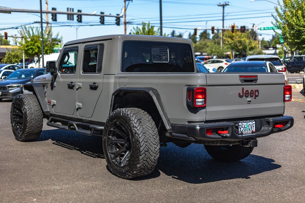 Used 2022 Jeep Gladiator Rubicon w/ Trailer Tow Package AWD/4WD image 12