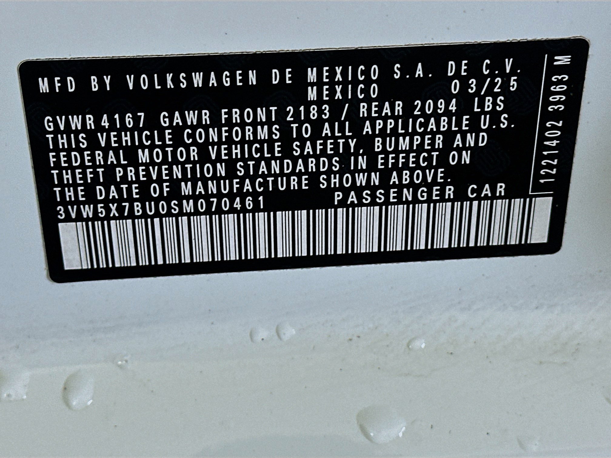 Used 2025 Volkswagen Jetta S FWD image 12