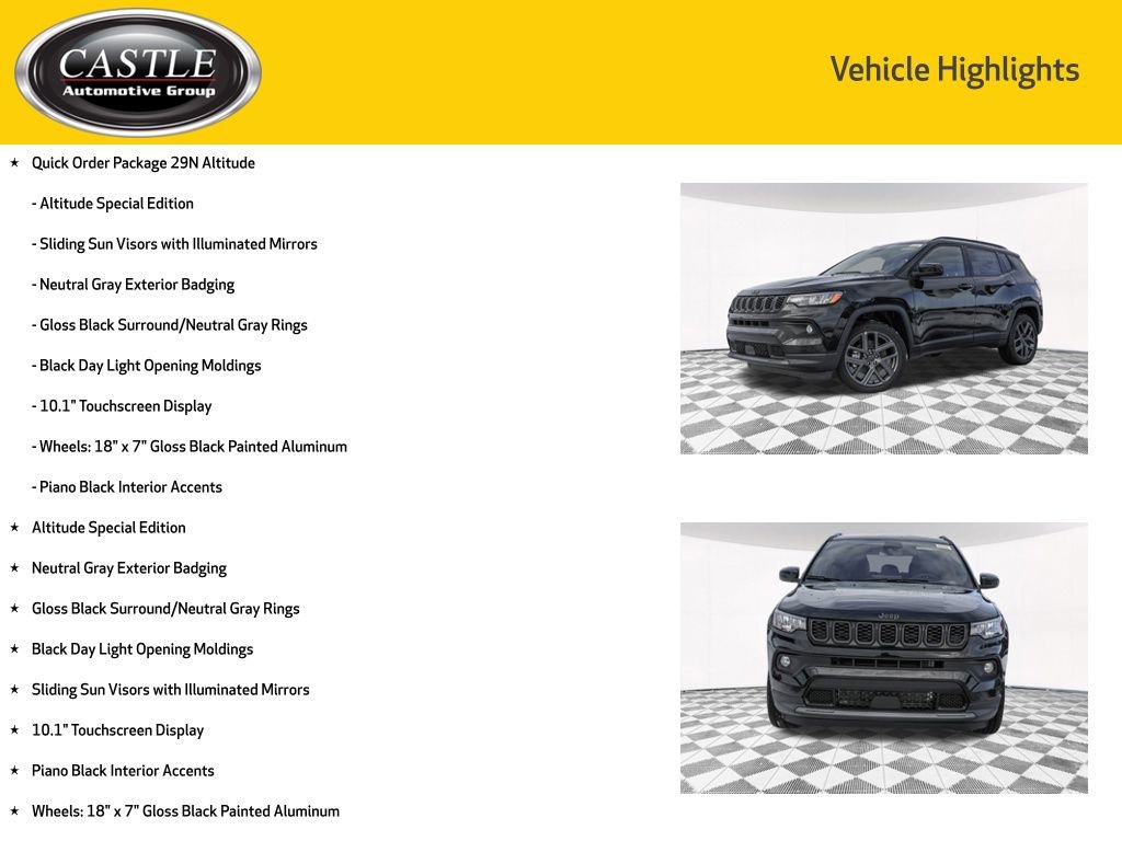 New 2026 Jeep Compass Latitude image 3