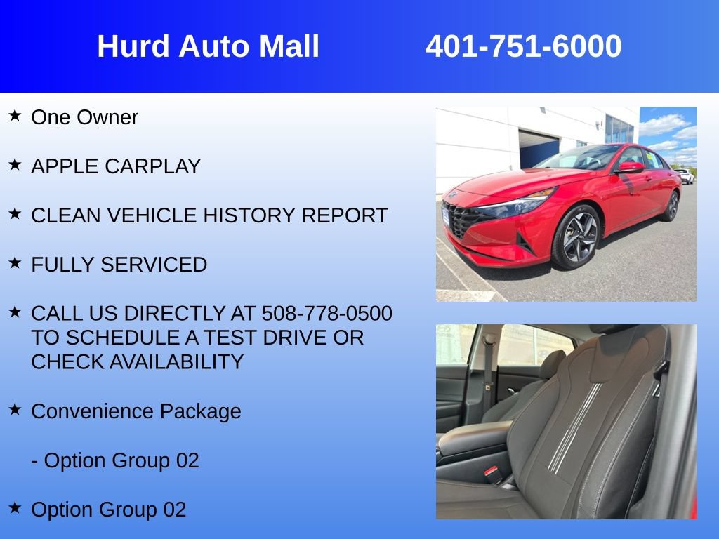 Used 2023 Hyundai Elantra SEL w/ Convenience Package FWD image 6