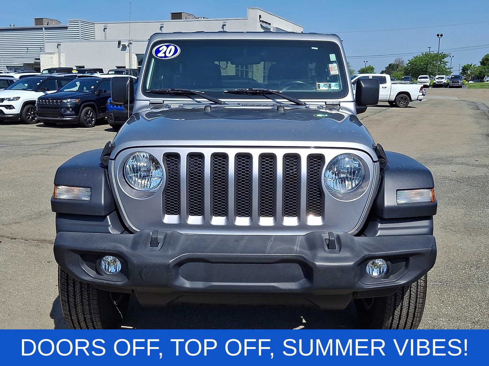 Used 2020 Jeep Wrangler Unlimited Sport AWD/4WD image 2