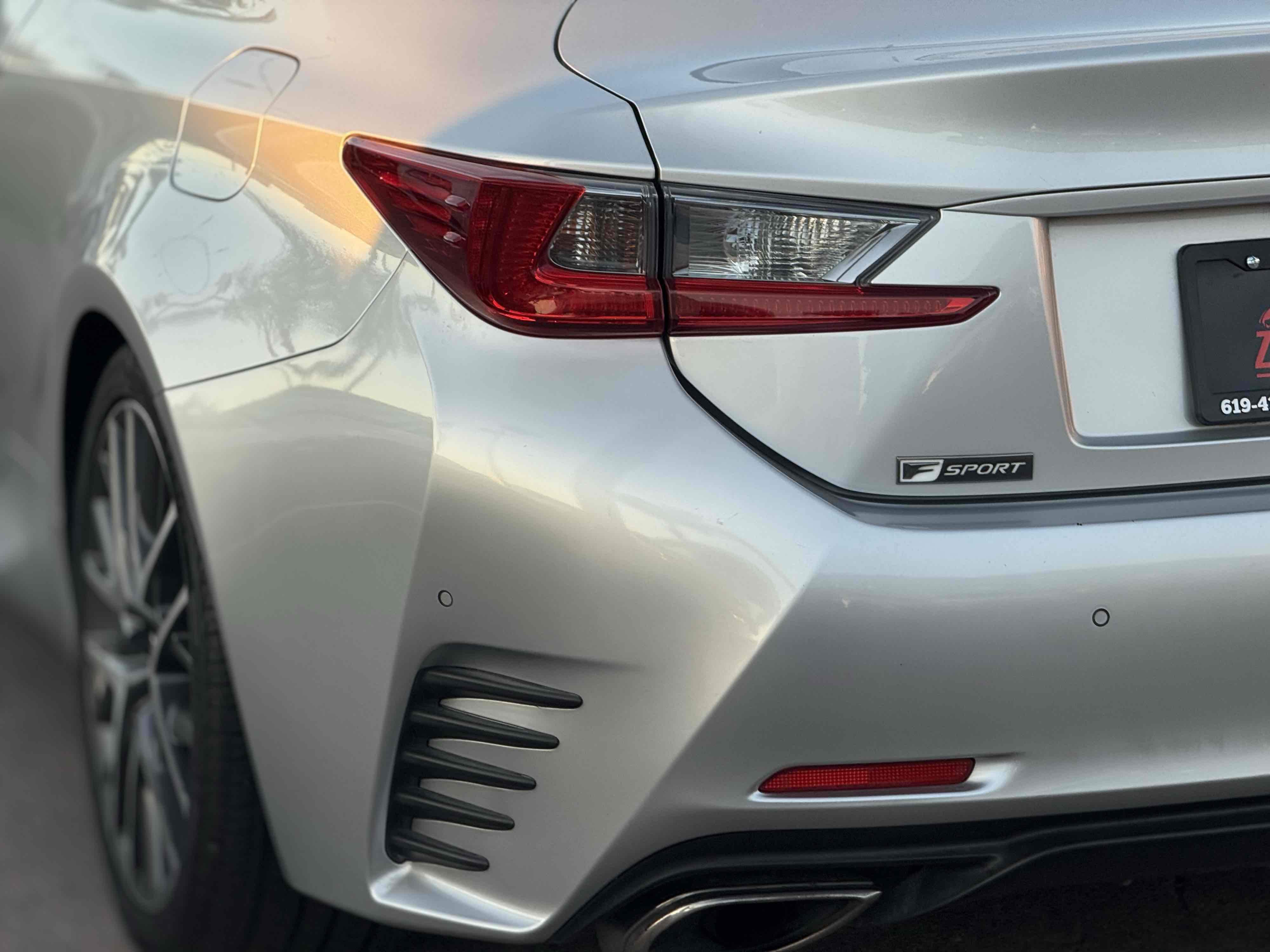 Used 2015 Lexus RC 350 w/ F Sport w/Summer Tires RWD image 9