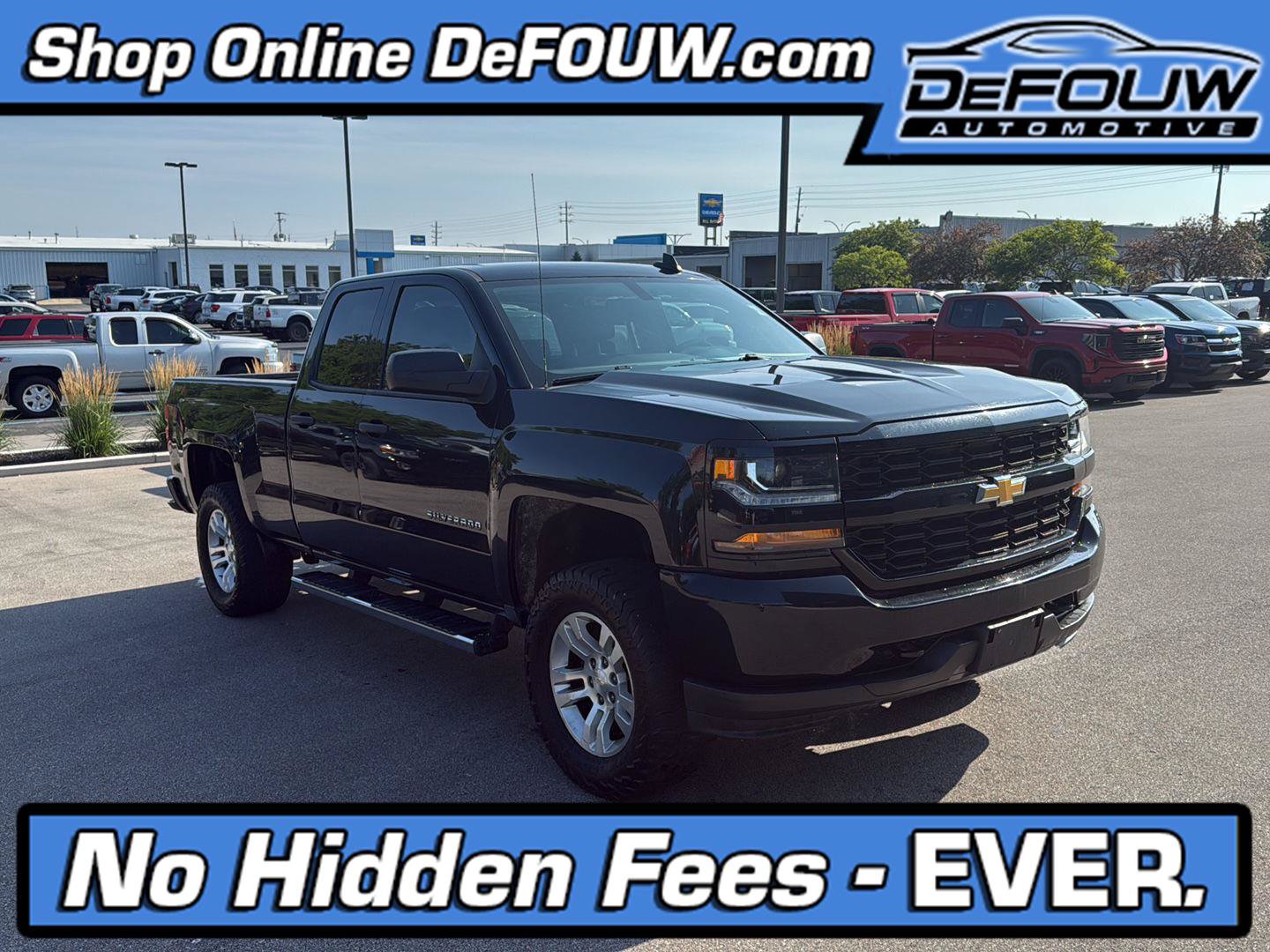 Used 2018 Chevrolet Silverado 1500 Custom w/ Custom Value Package
