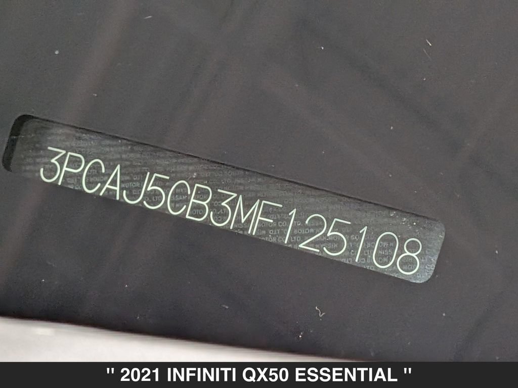 Used 2021 INFINITI QX50 Essential w/ Convenience Package AWD/4WD image 37