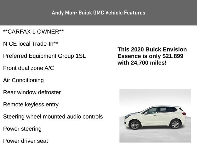 Used 2020 Buick Envision Essence FWD image 4