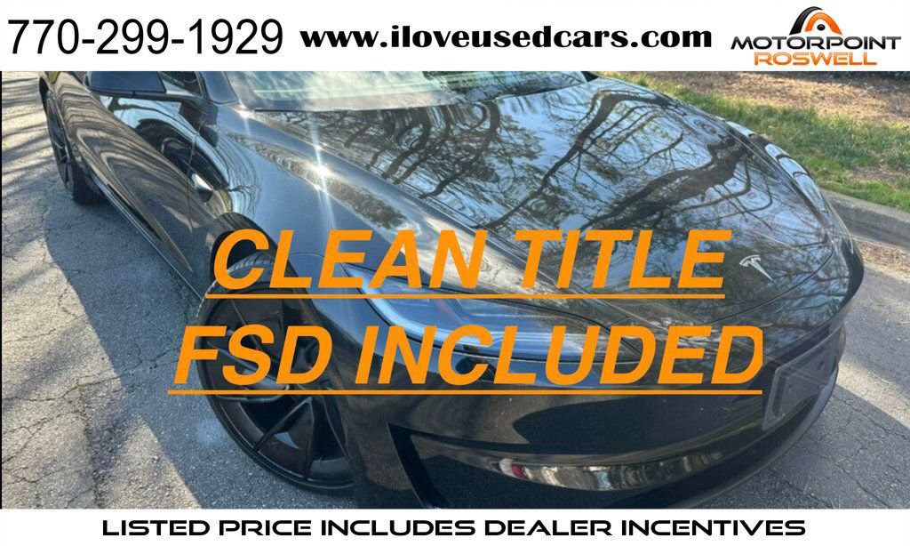 Used 2024 Tesla Model 3 Performance image 1