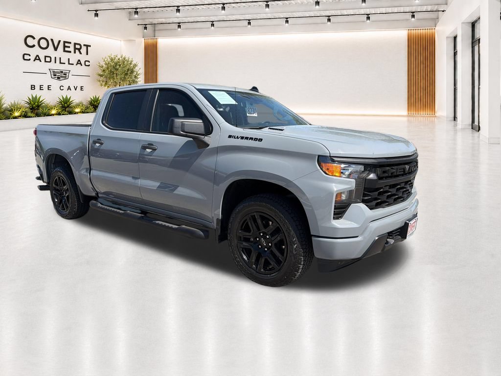 Used 2025 Chevrolet Silverado 1500 Custom w/ Turbomax Blackout Package