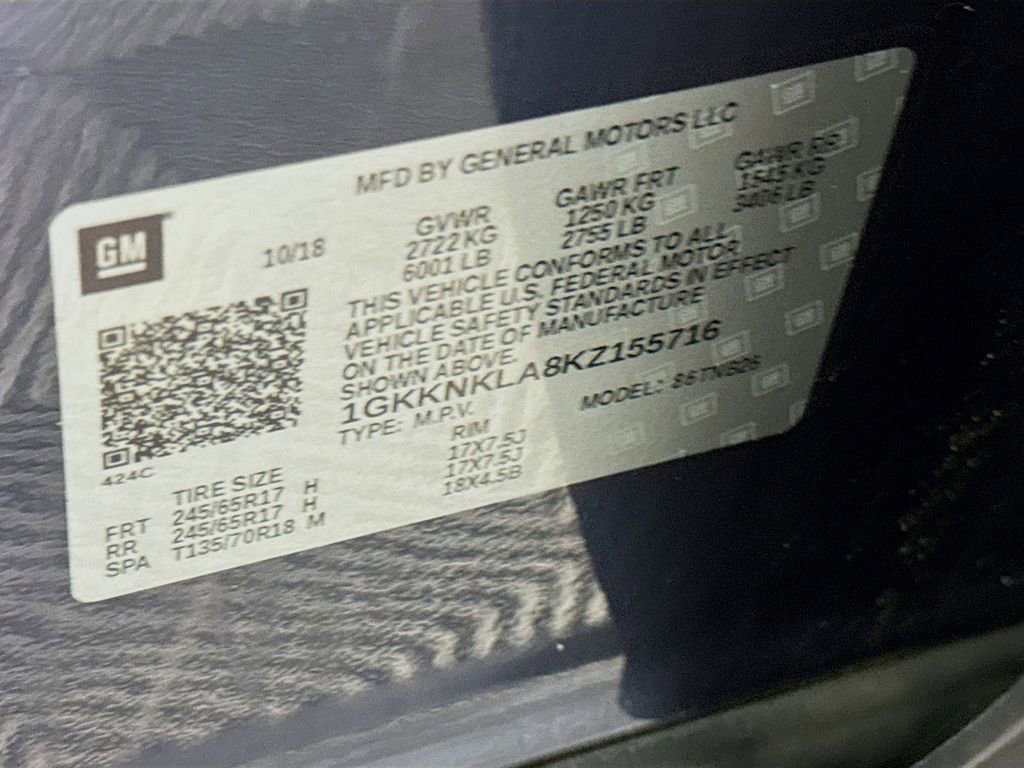 Used 2019 GMC Acadia SLE w/ LPO, Cargo Package image 32