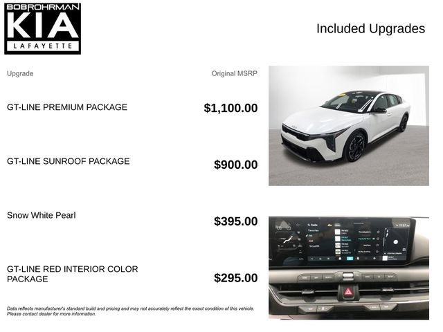 Used 2025 Kia K4 GT-Line w/ GT-Line Premium Package FWD image 4