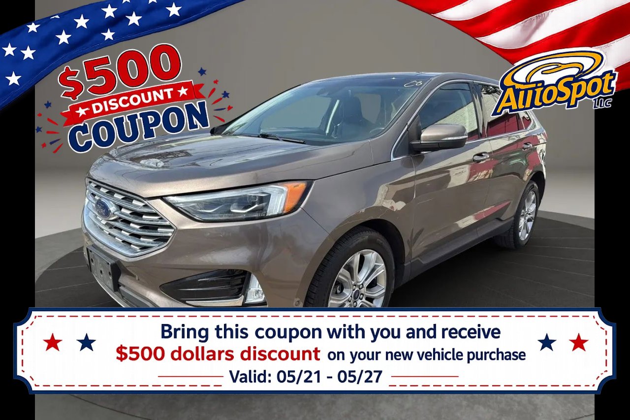 Used 2019 Ford Edge Titanium w/ Equipment Group 301A AWD/4WD image 1