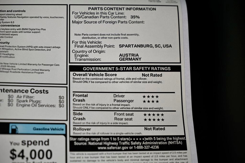 New 2026 BMW X5 sDrive40i w/ M Sport Package image 43