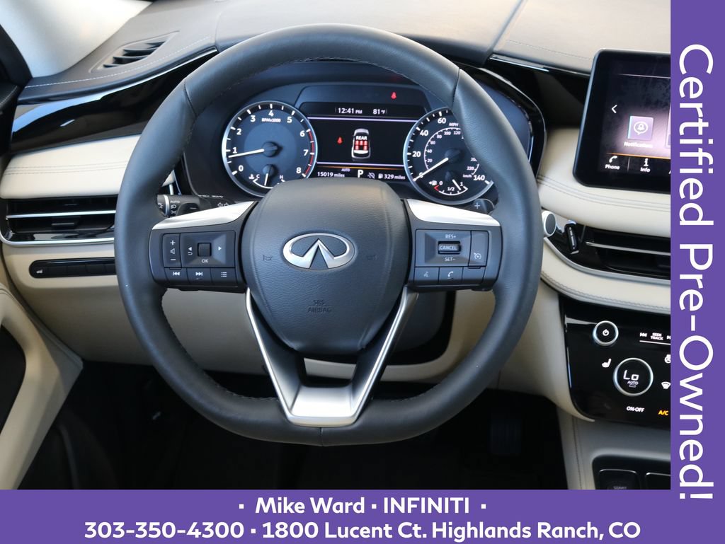 Certified 2025 INFINITI QX60 Pure w/ Cargo Package AWD/4WD image 9