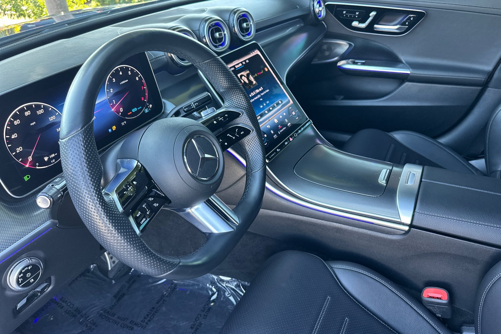 Certified 2022 Mercedes-Benz C 300 Sedan w/ AMG Line w/ Night Package image 10