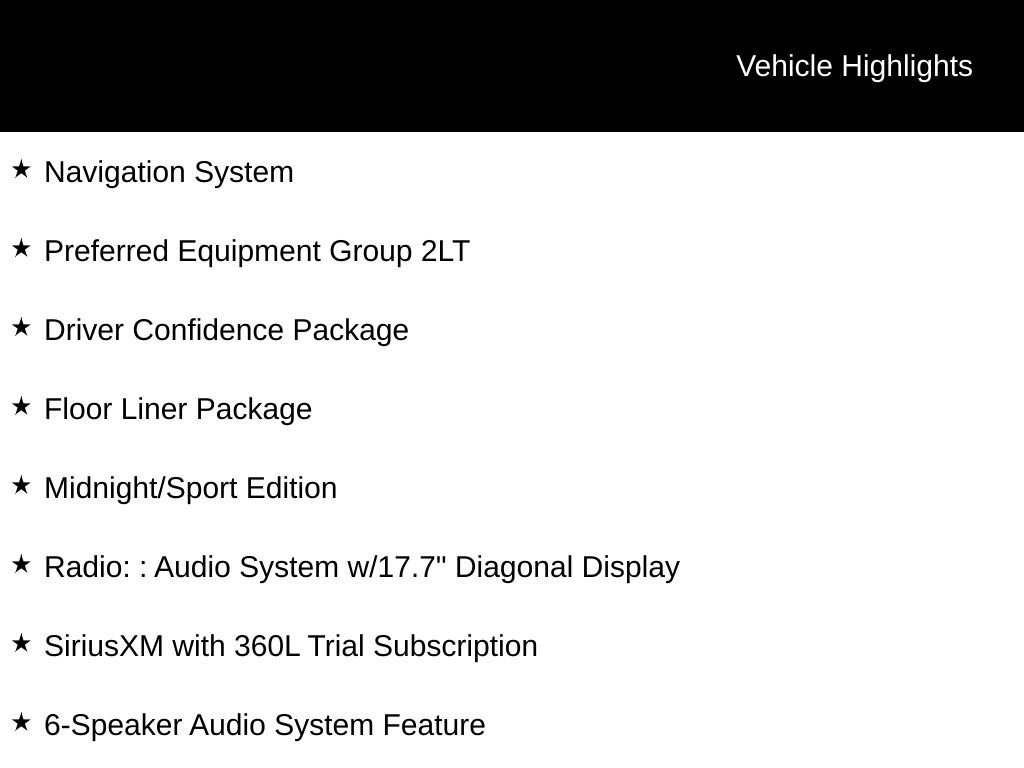 New 2027 Chevrolet Traverse LT w/ Midnight/Sport Edition AWD/4WD image 3