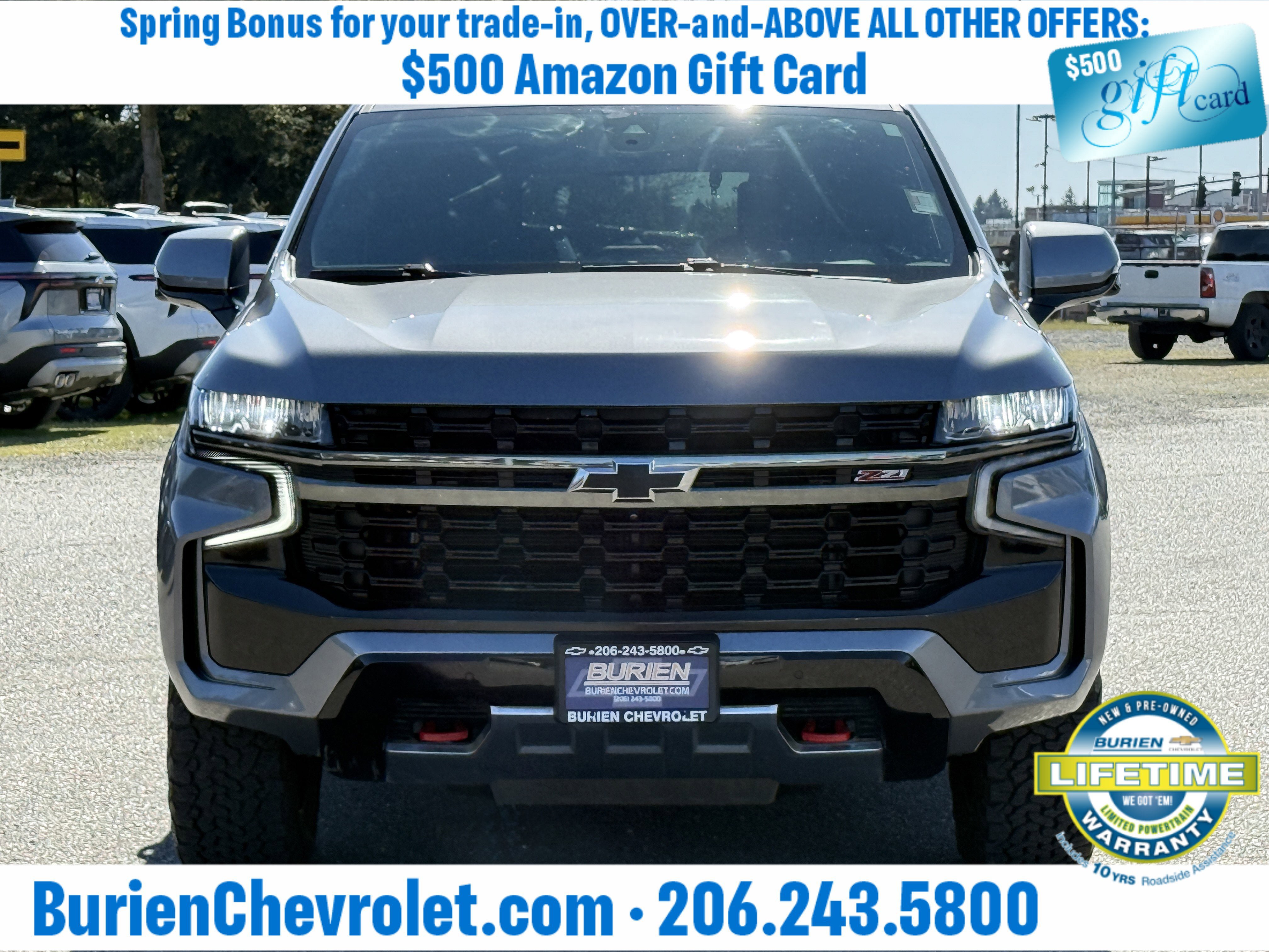 Used 2021 Chevrolet Tahoe Z71 w/ Z71 Signature Package image 9