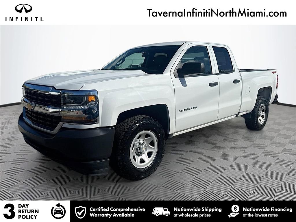 Used 2019 Chevrolet Silverado 1500 W/T w/ WT Convenience Package AWD/4WD image 1